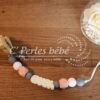 Attache tétine silicone