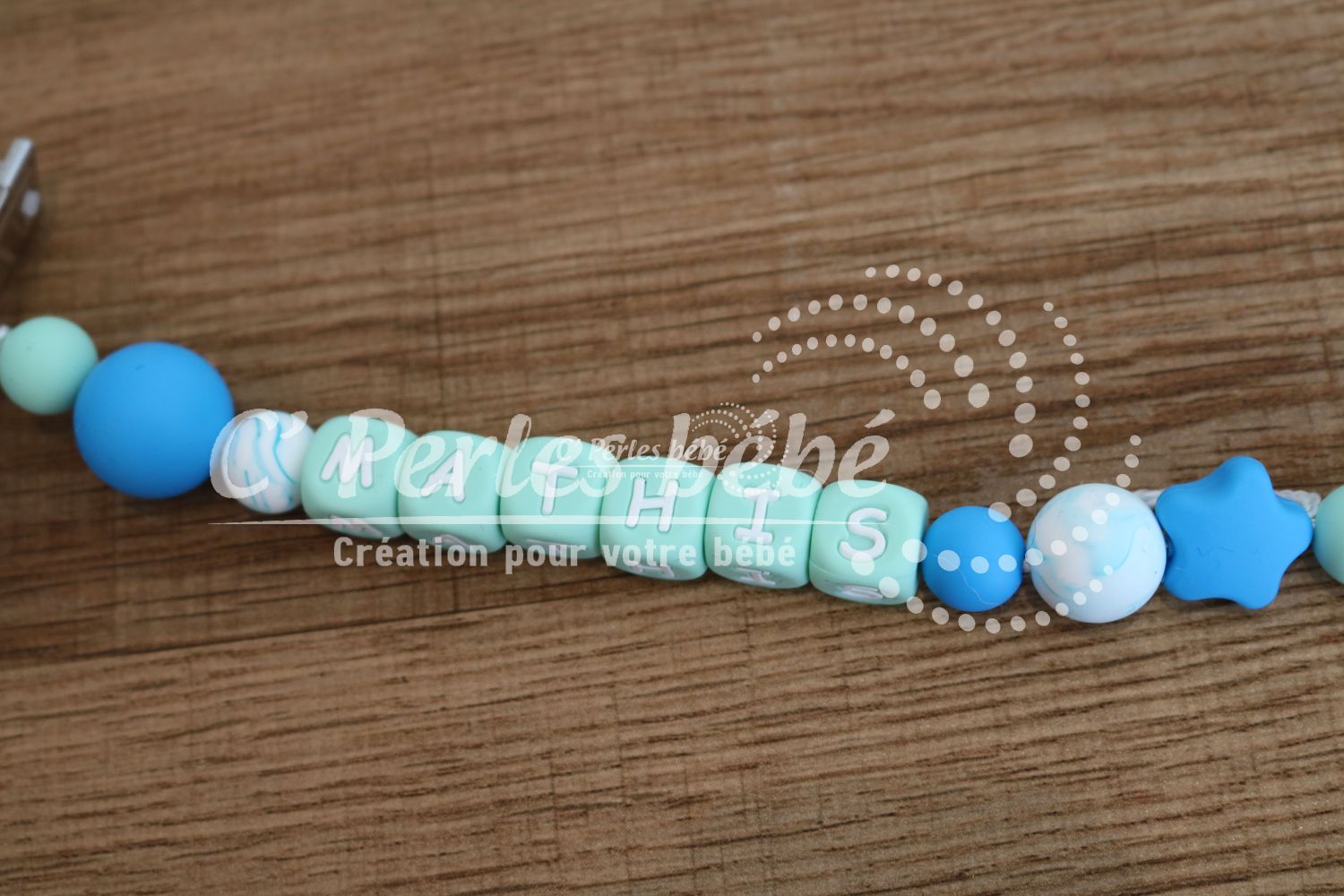 Attache tétine garçon