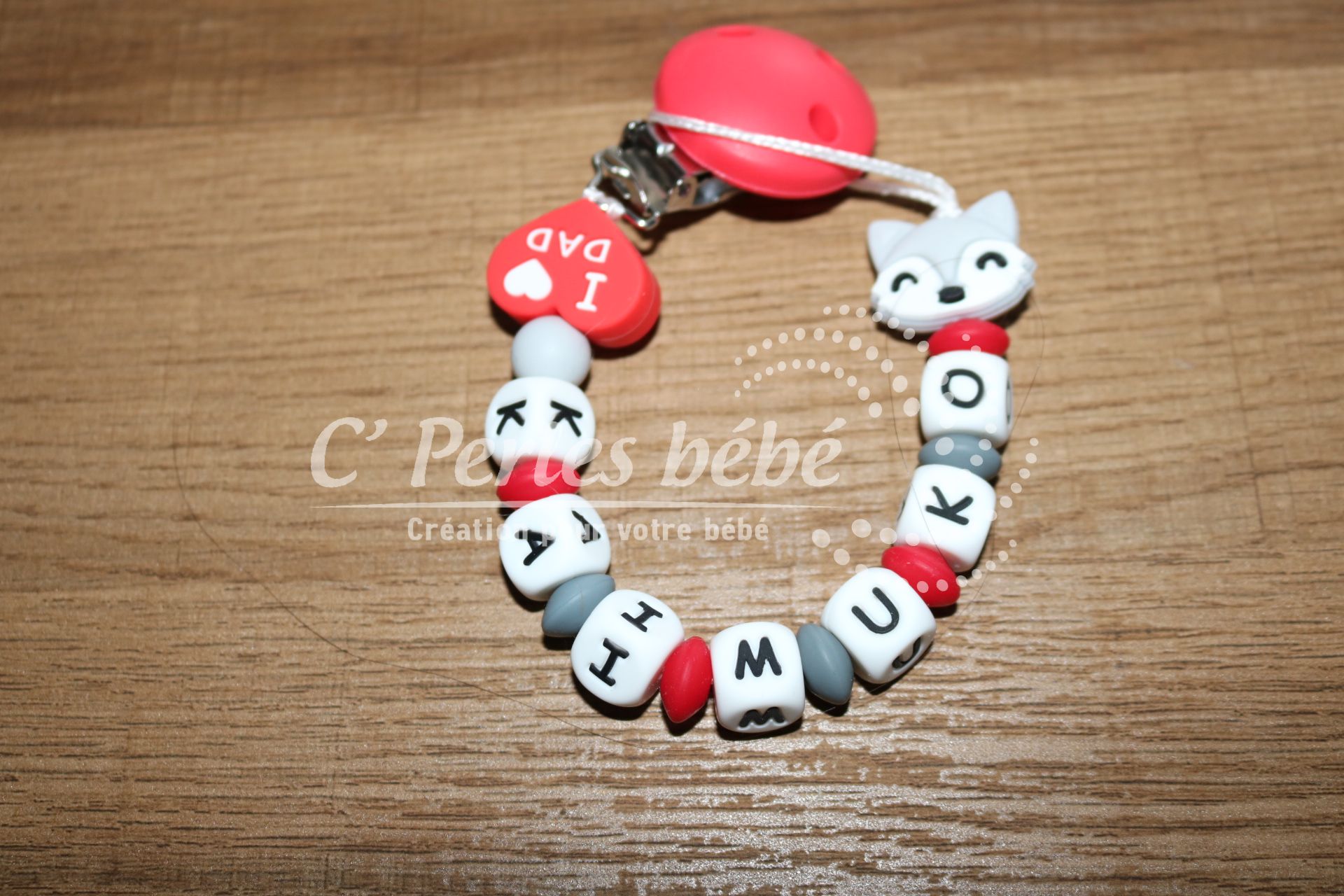 Attache tétine originale