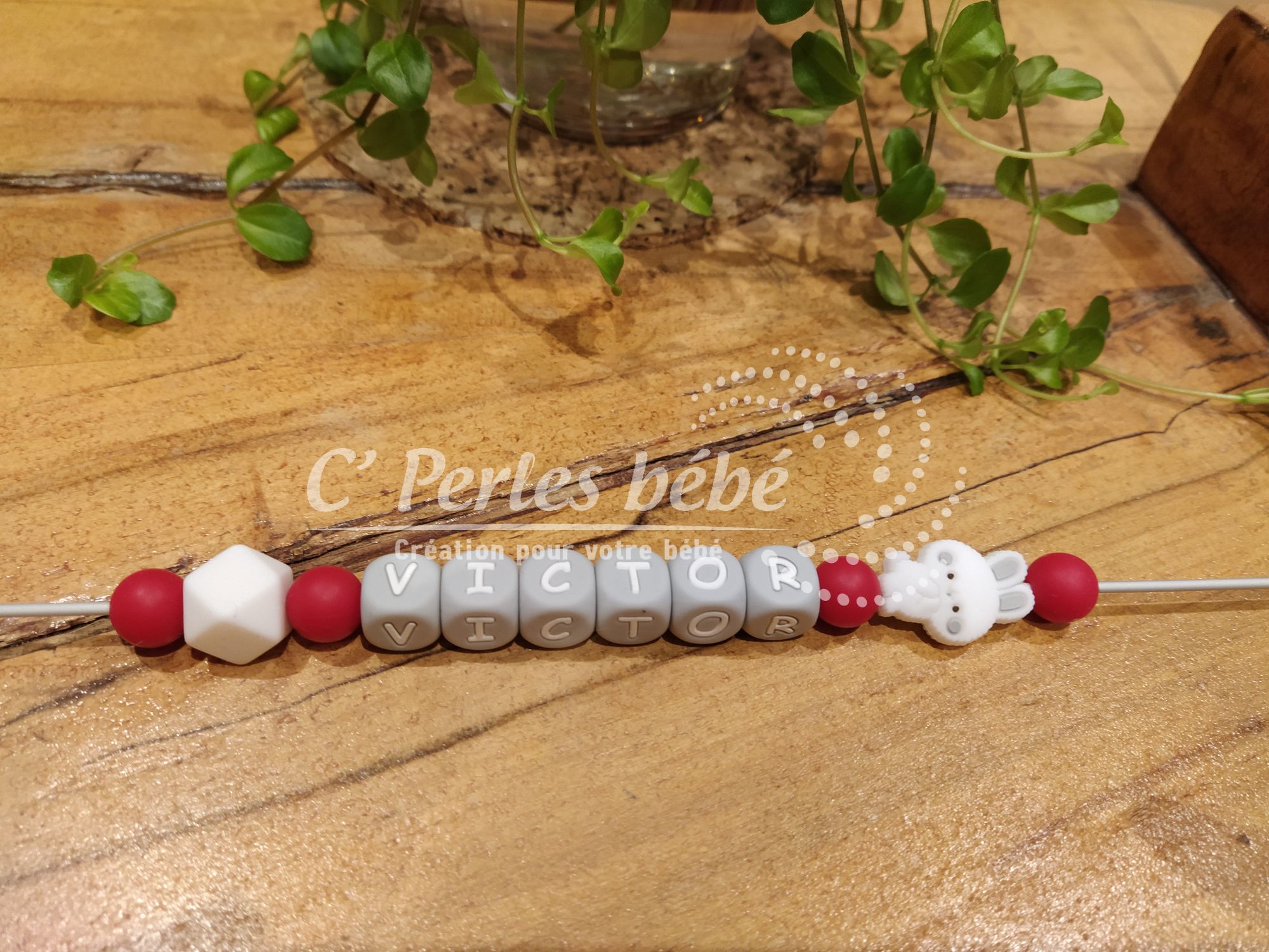 Attache sucette coloré