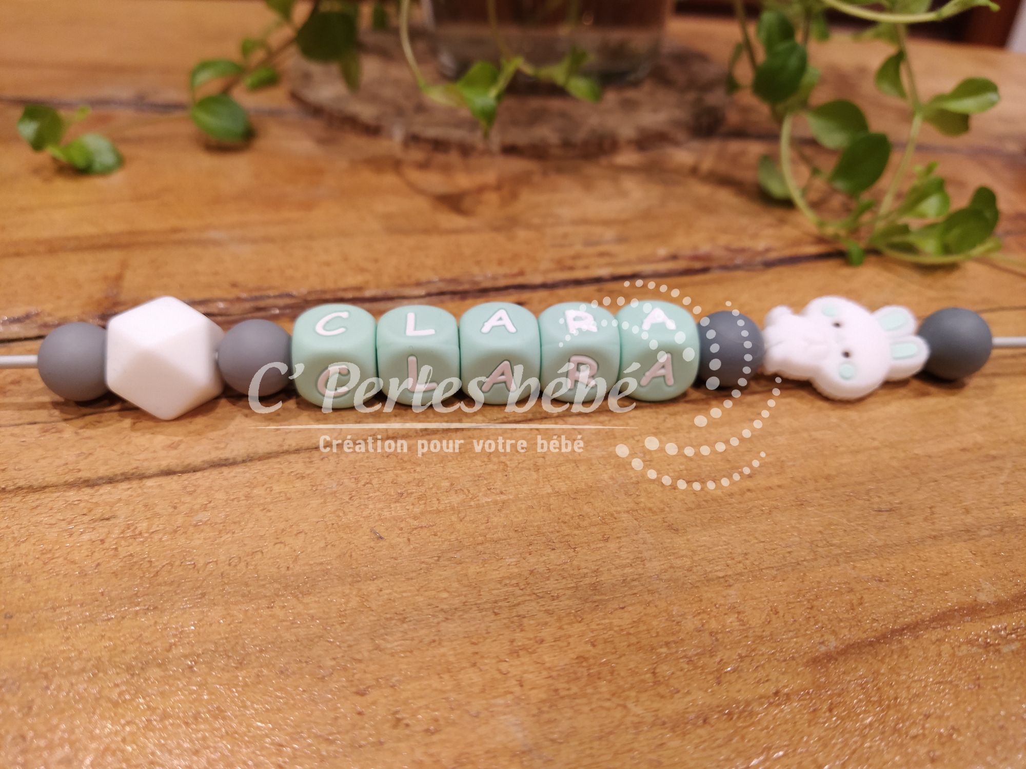 Attache sucette coloré