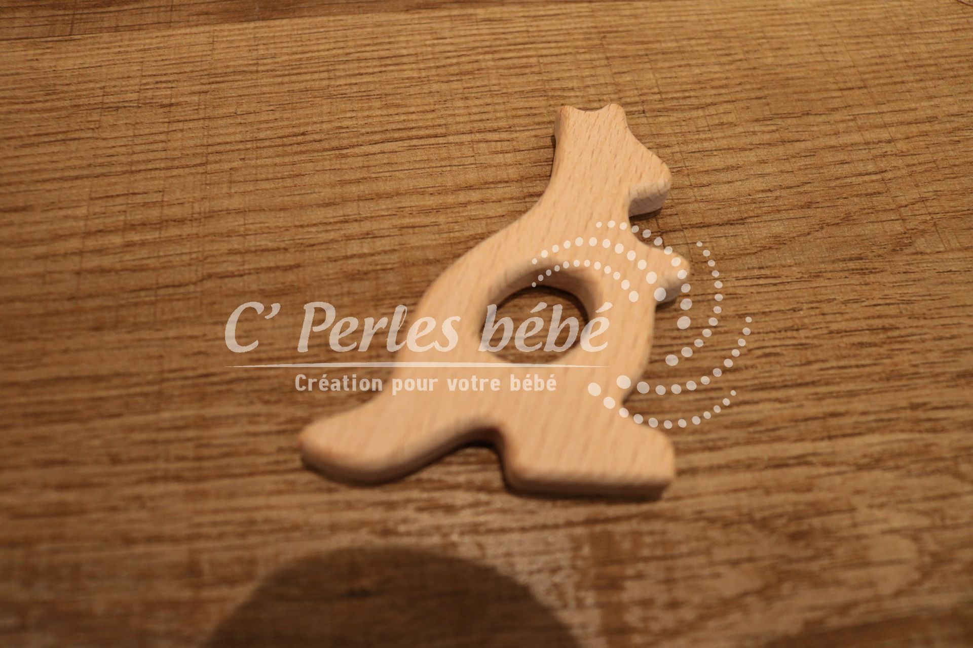 Anneau dentition bois