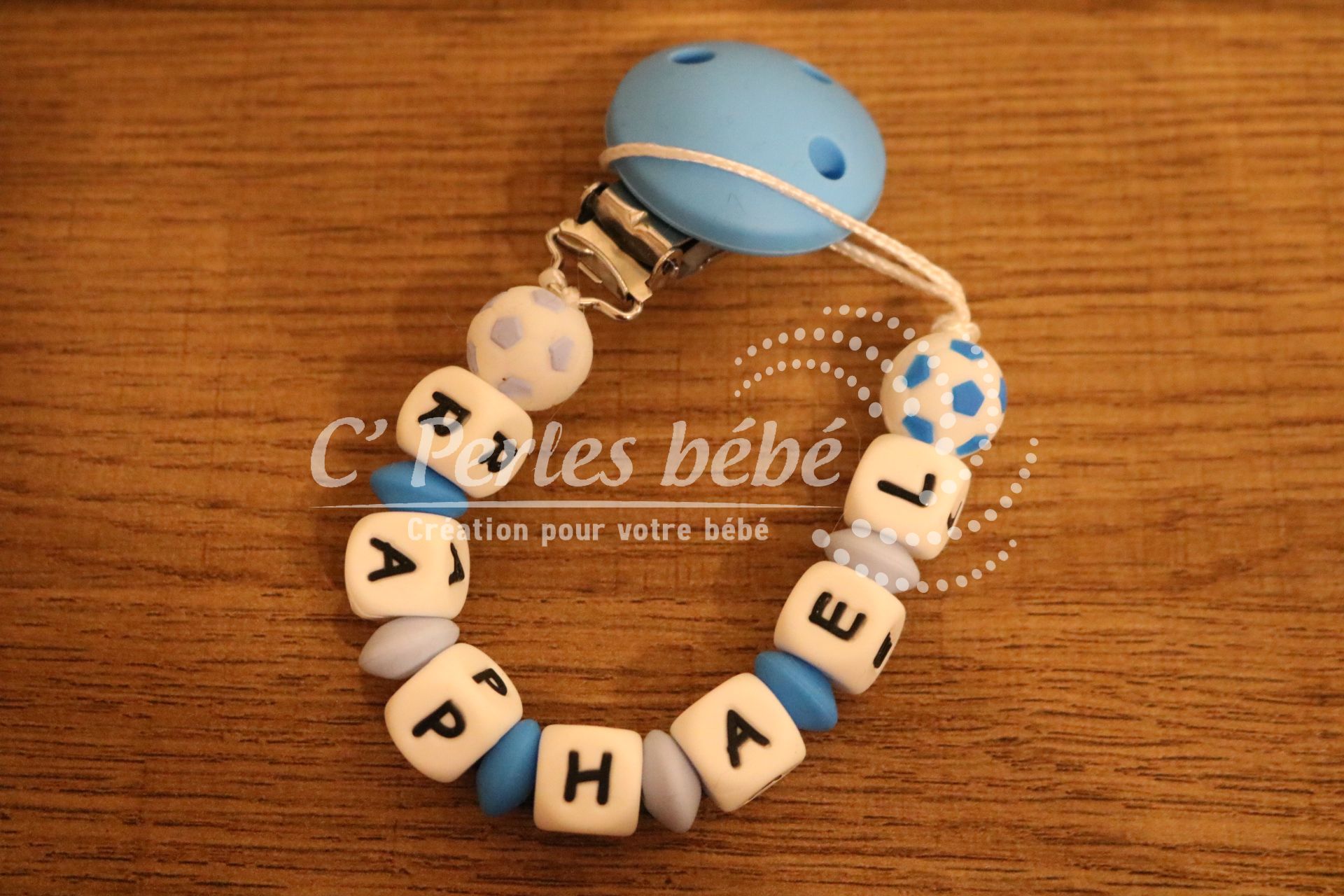 Attache tétine ballon