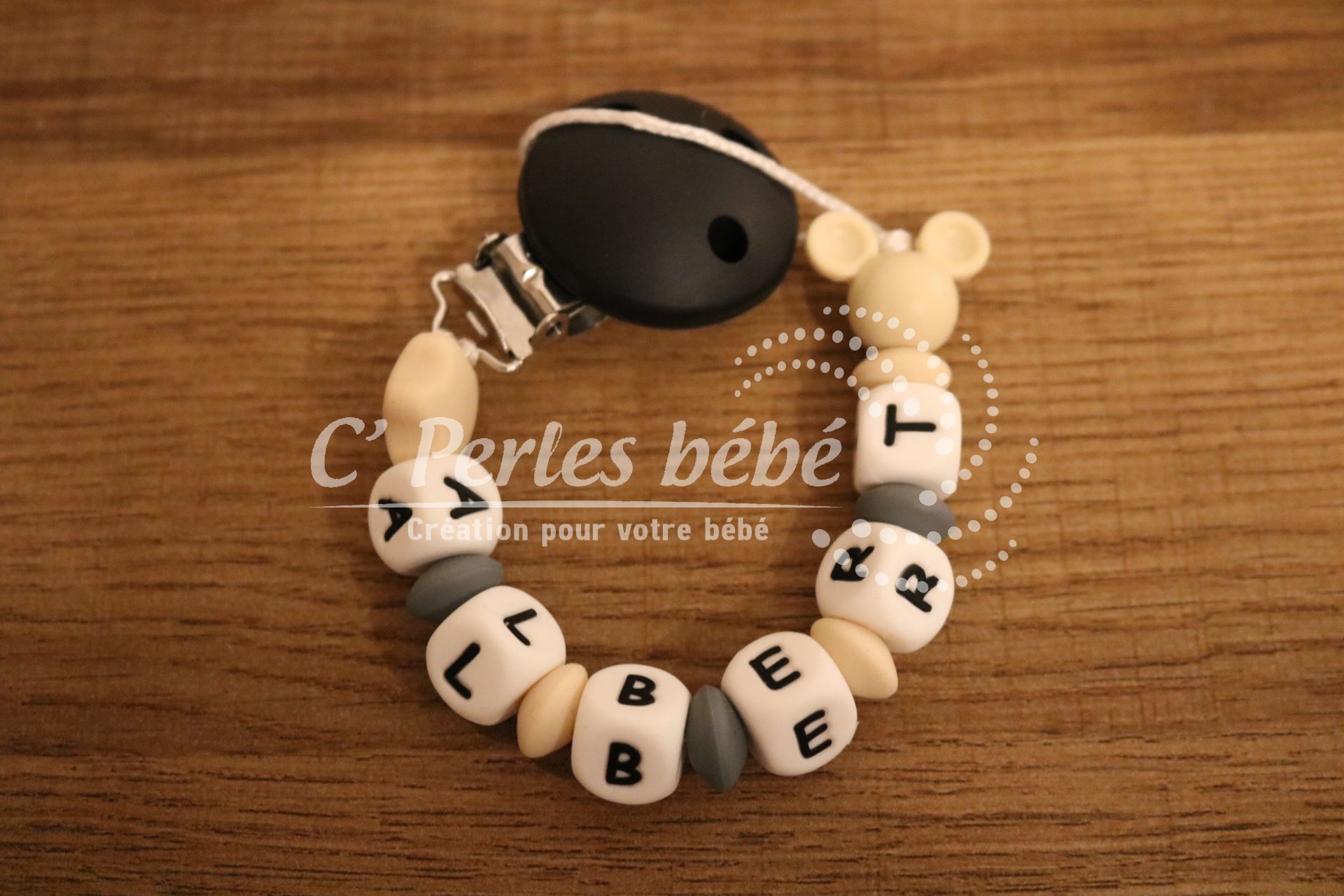 Attache sucette mickey