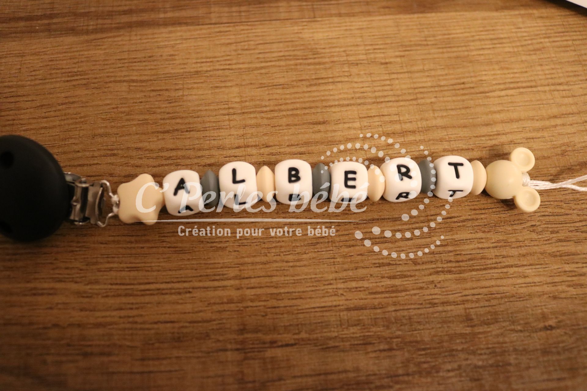 Attache sucette mickey