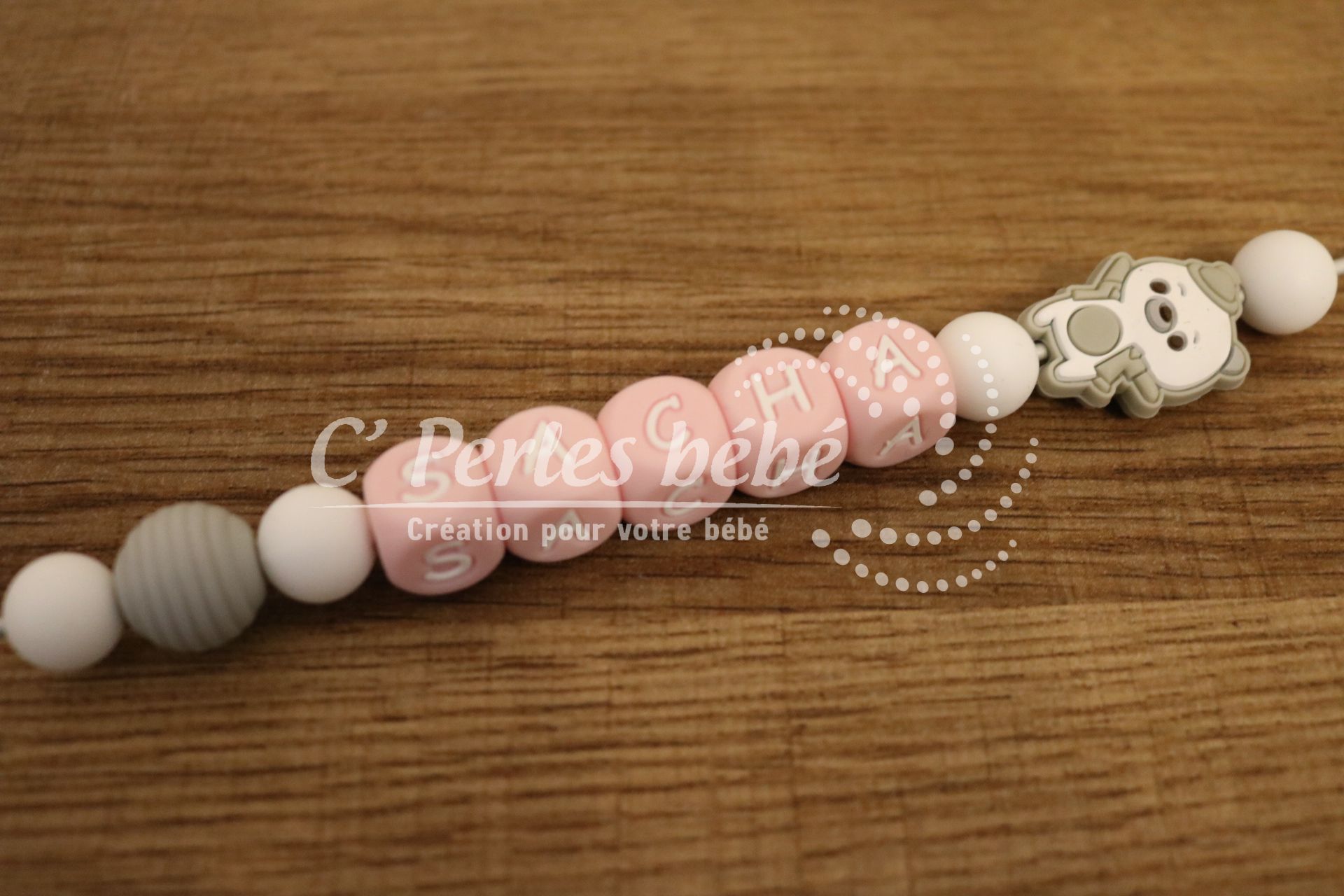 Attache tétine ourson Attache tétine ourson