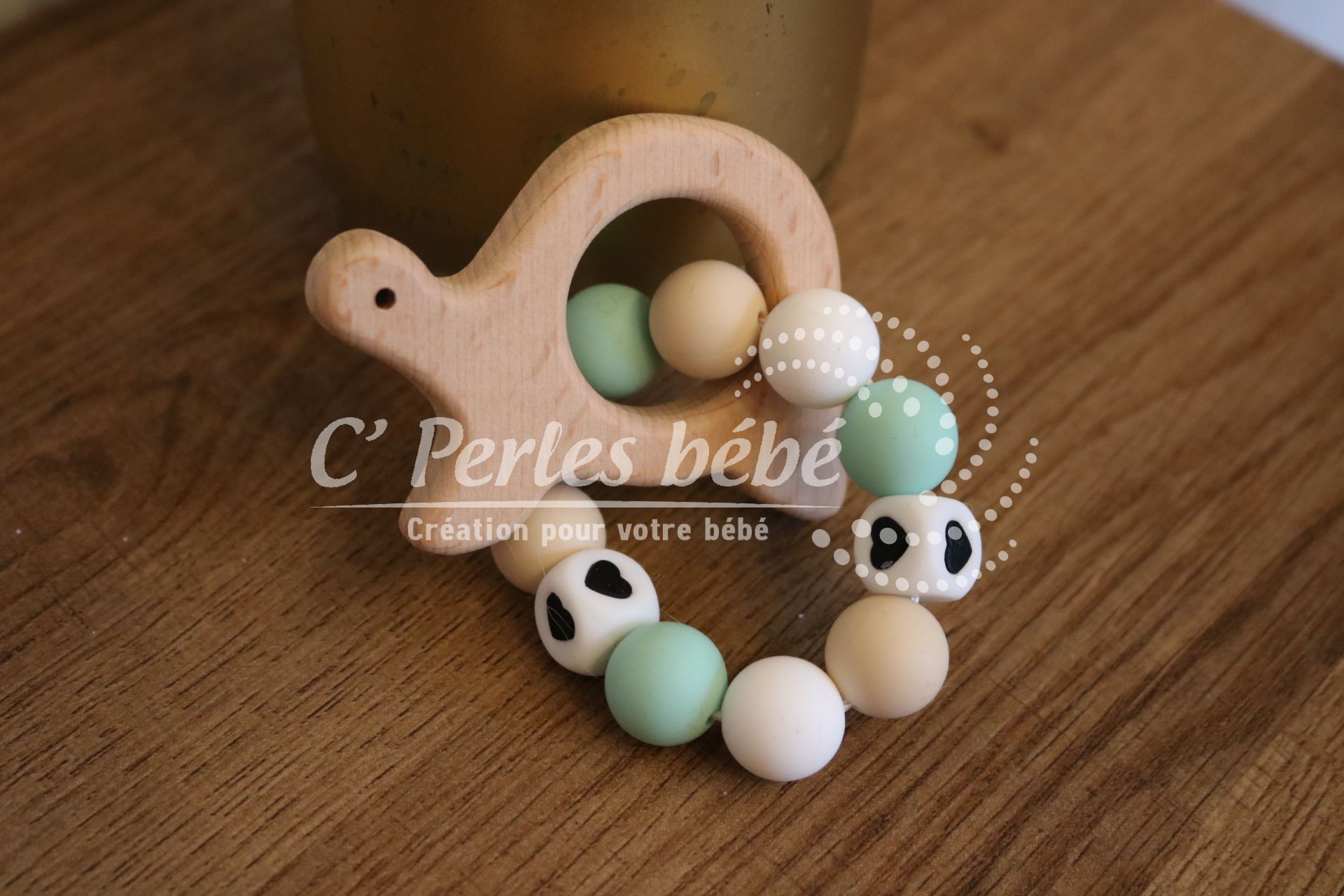 Jouet bois silicone prénom Jouet bois silicone prénom