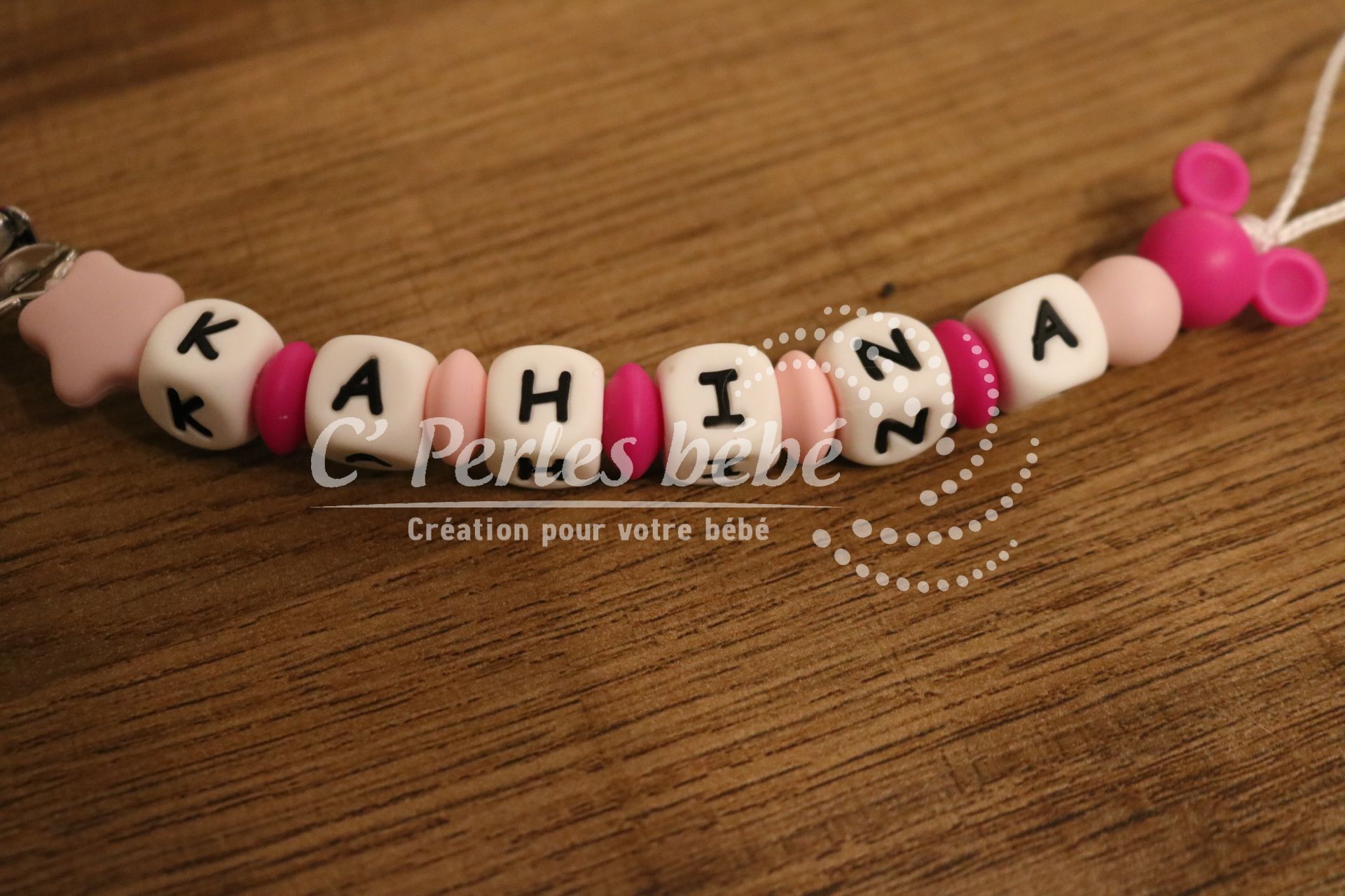 Attache tétine disney