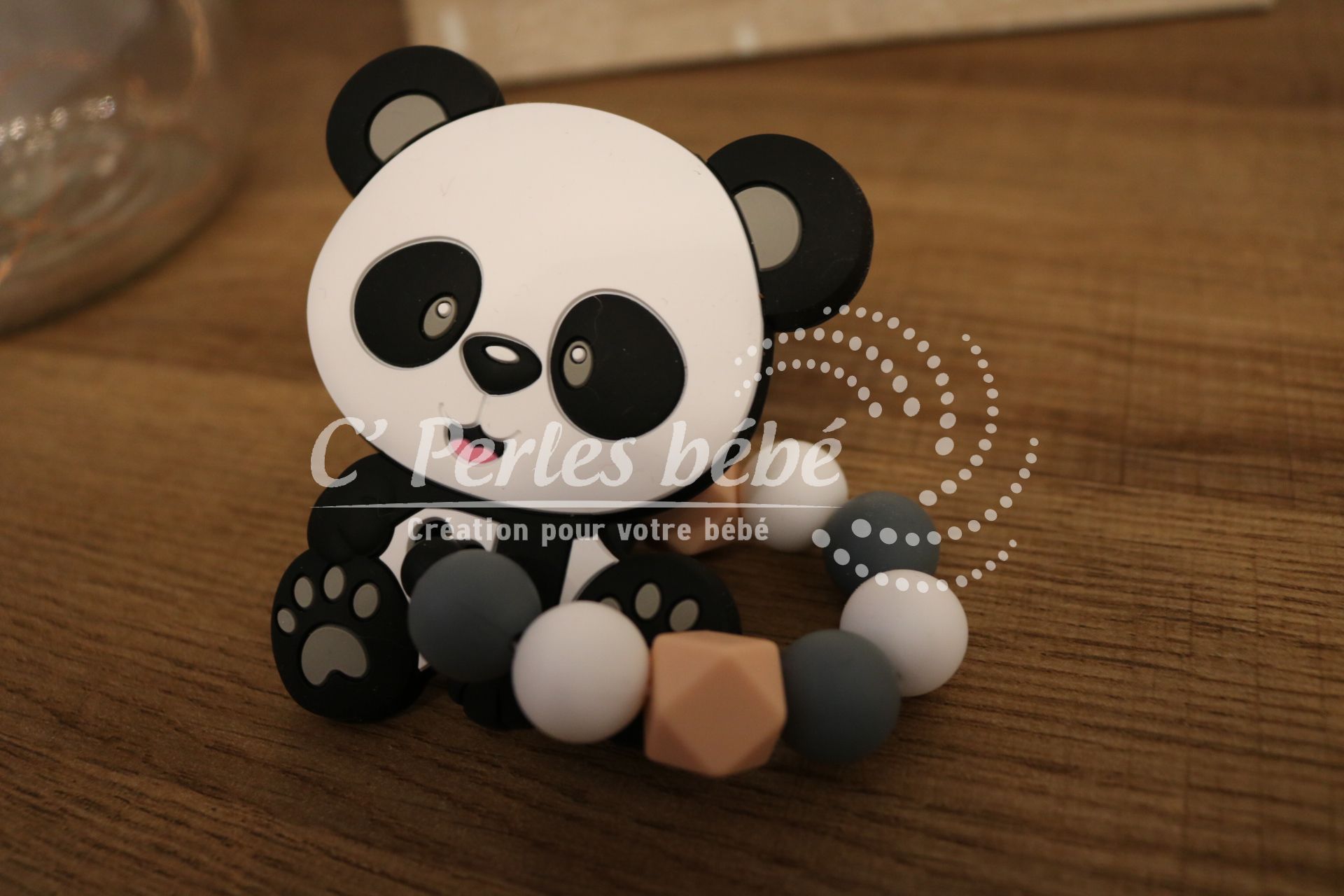 Anneau dentition panda prénom Anneau dentition panda prénom