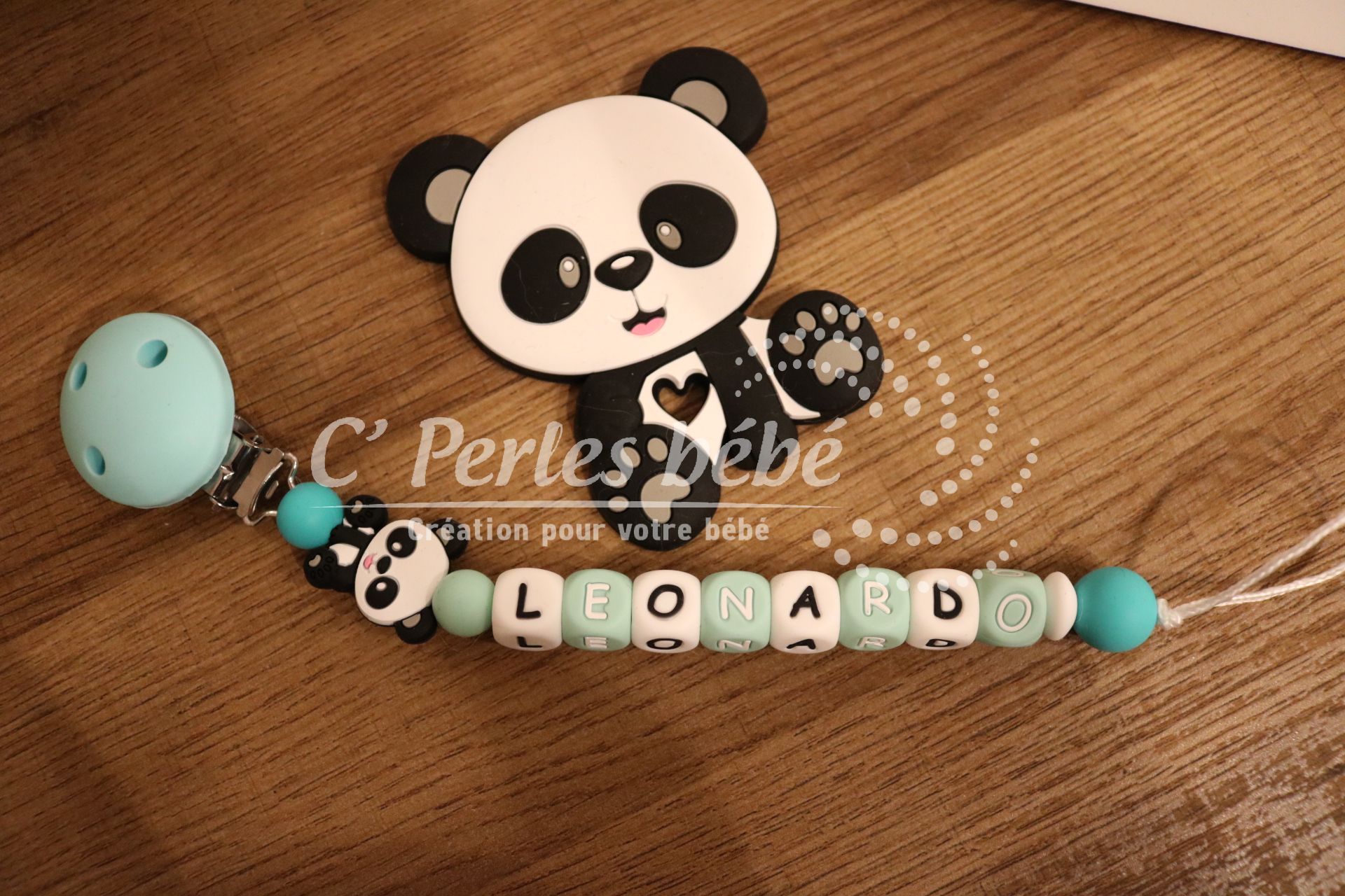 Ensemble attache tétine Ensemble attache tétine