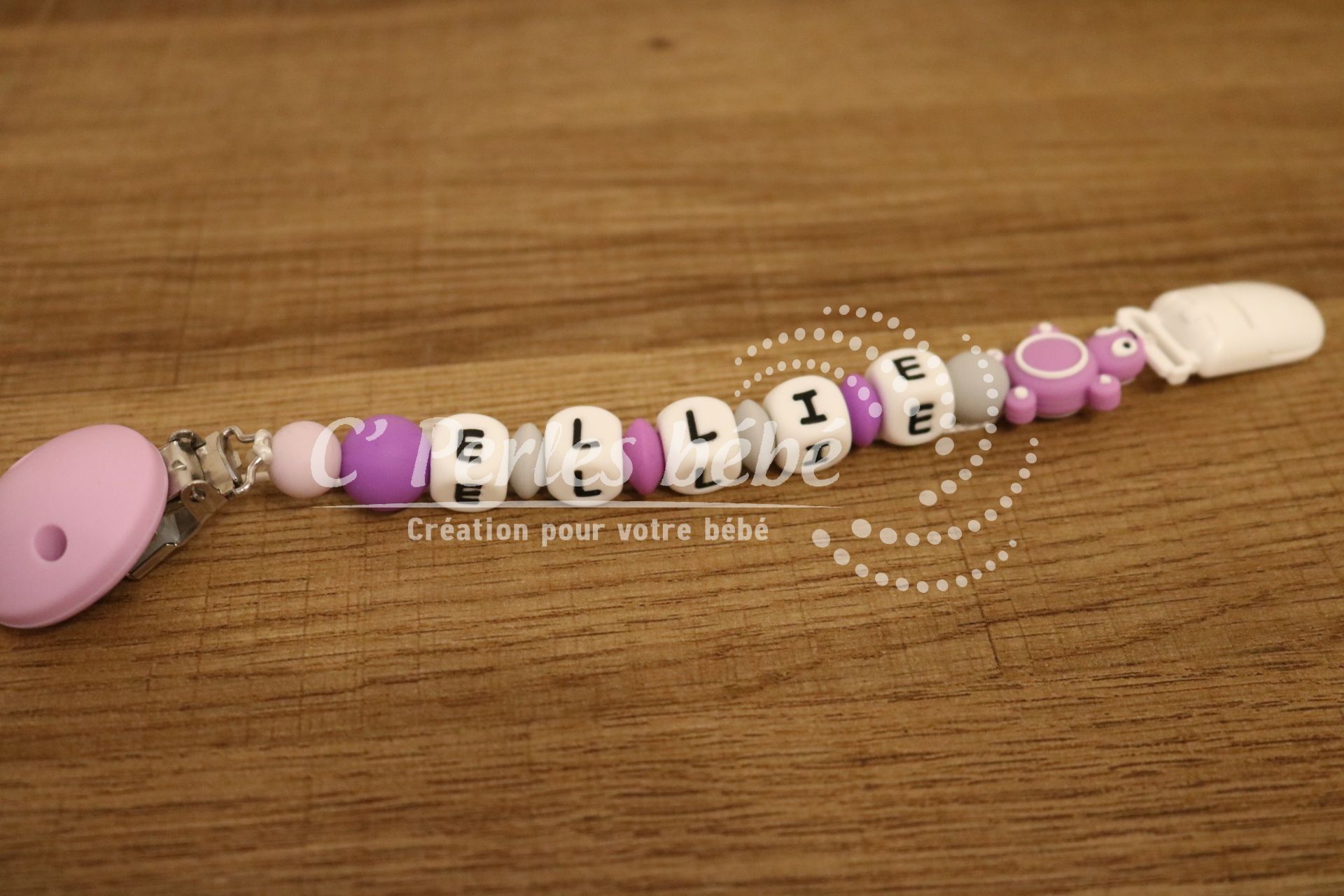 Accroche doudou personnalisé