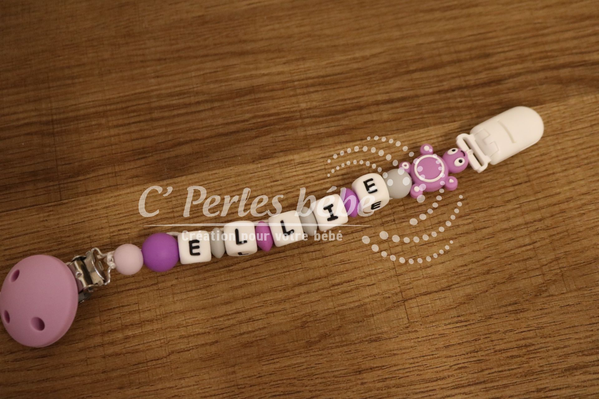 Accroche doudou personnalisé