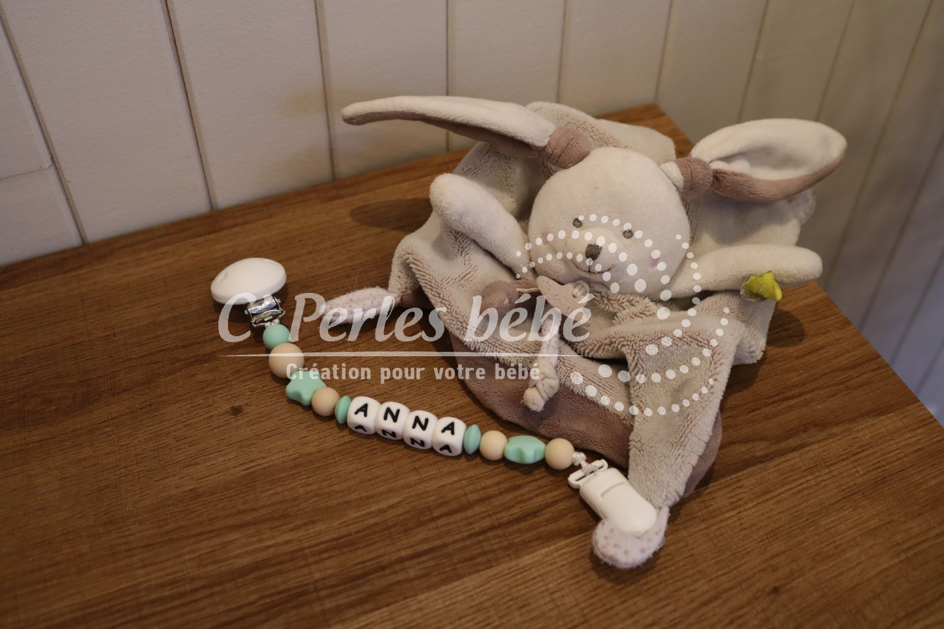 Accroche doudou personnalisé