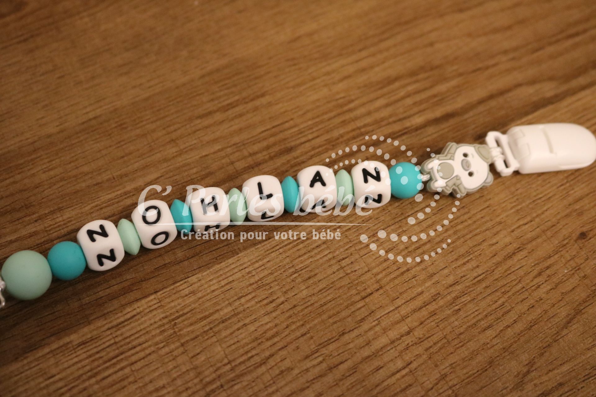 Attache doudou prénom