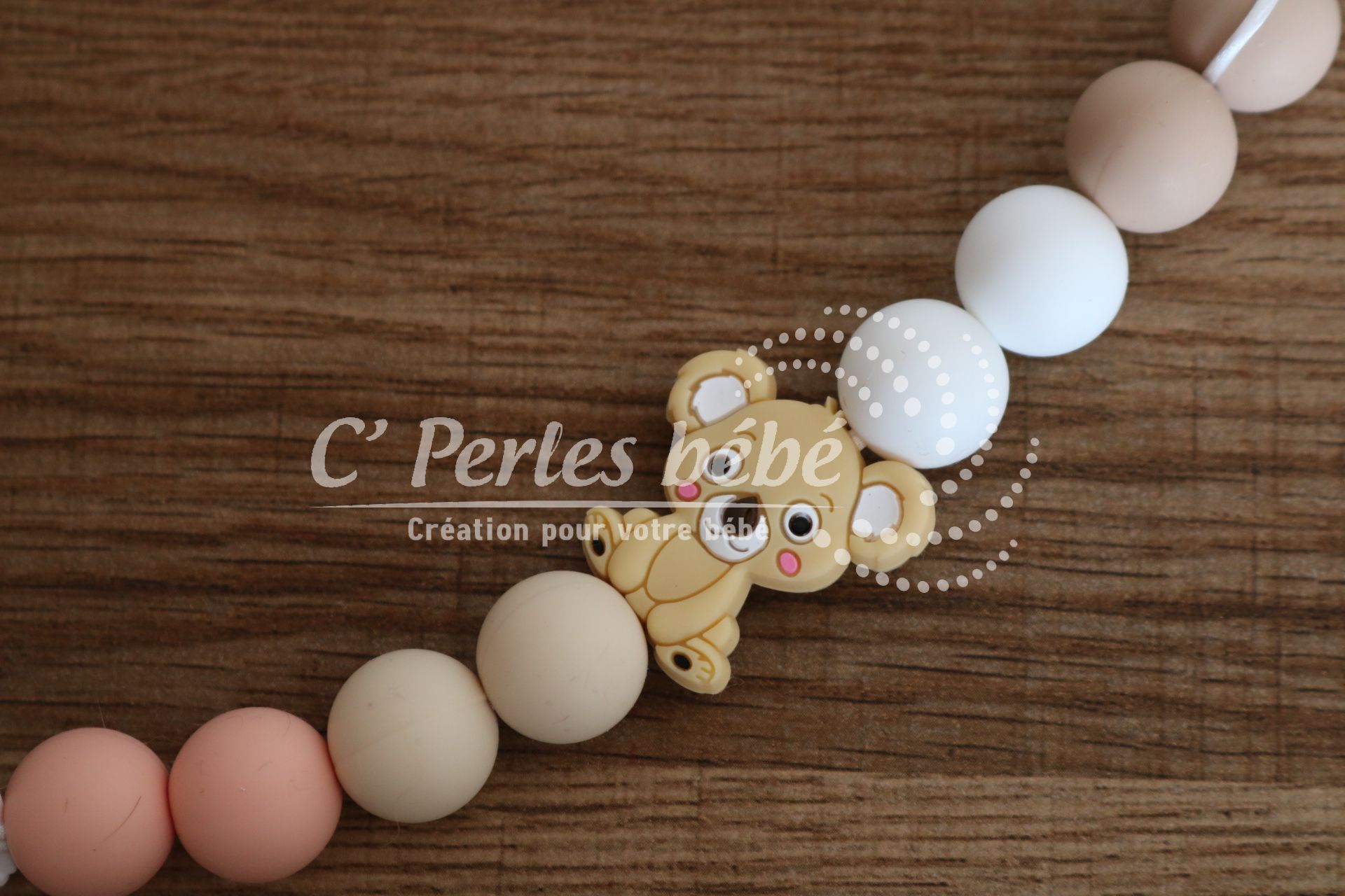 Attache tétine silicone koala Attache tétine silicone koala