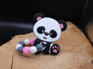 Hochet silicone Panda