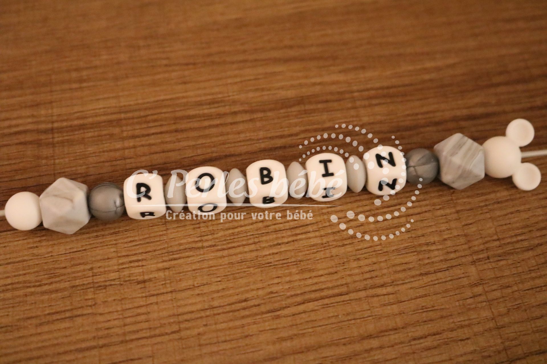 Attache tétine Mickey