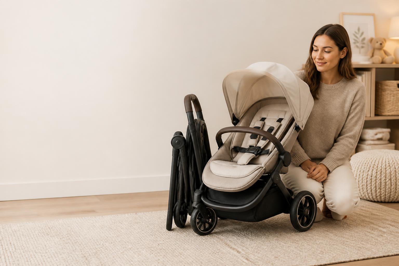 Première poussette nouveau-né : 6 critères essentiels