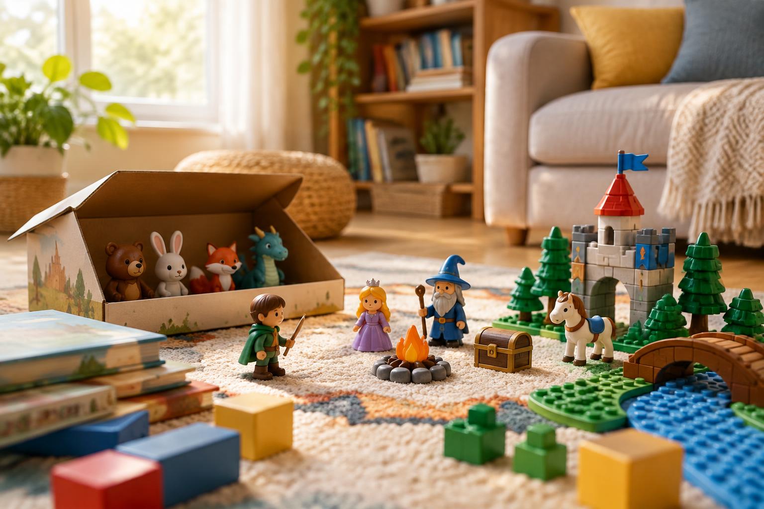 Figurines : 5 jeux pour raconter, créer et apprendre