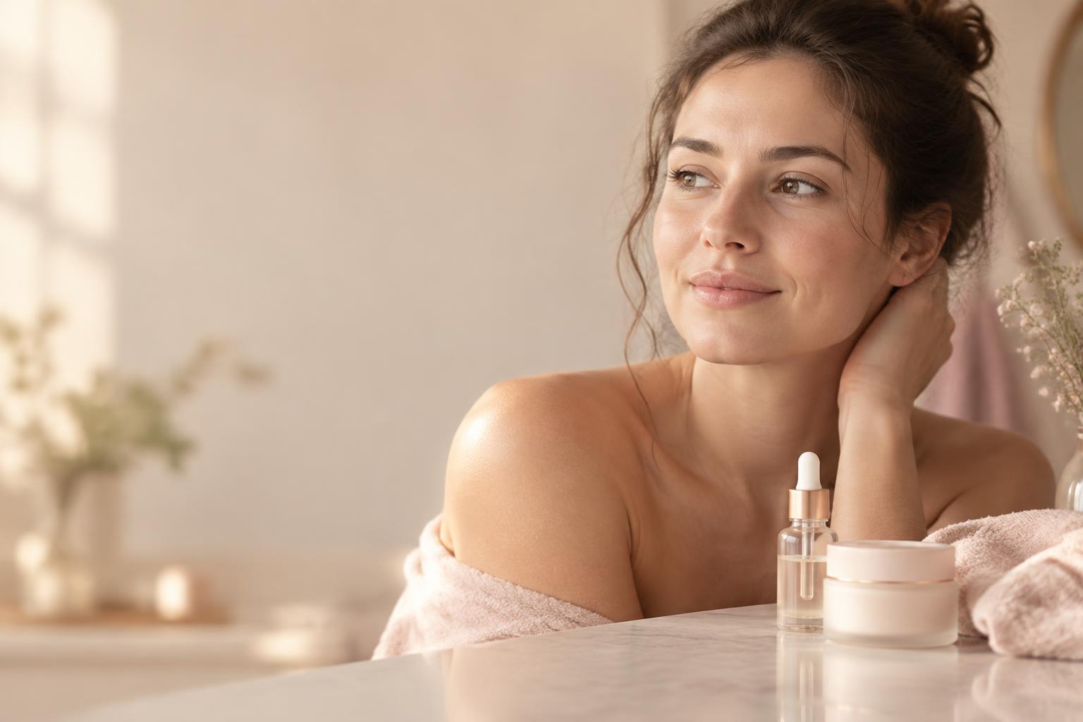 Routine post-grossesse courte : confort cutané retrouvé